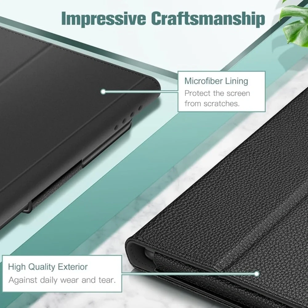 🚨5 for 25 🚨 Black Tablet Cover Case 10.1 Amazon Fire